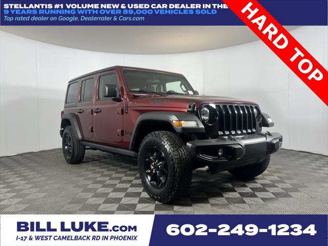 2021 Jeep Wrangler Unlimited Willys Sport 4x4