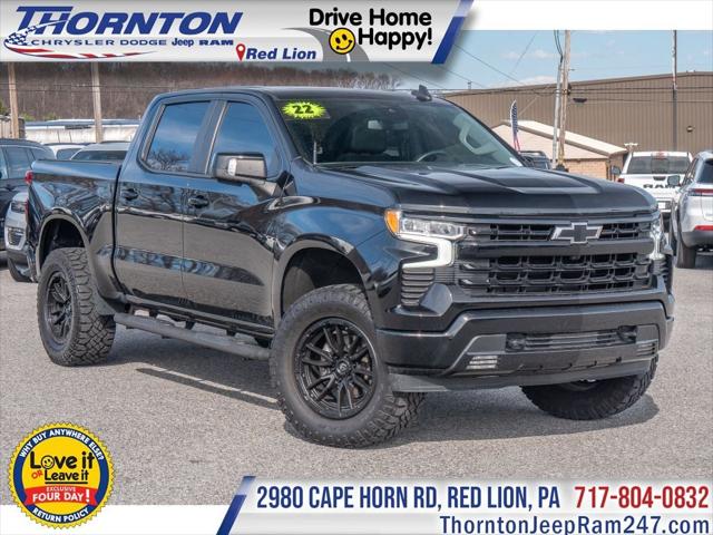 2022 Chevrolet Silverado 1500 4WD Crew Cab Short Bed RST