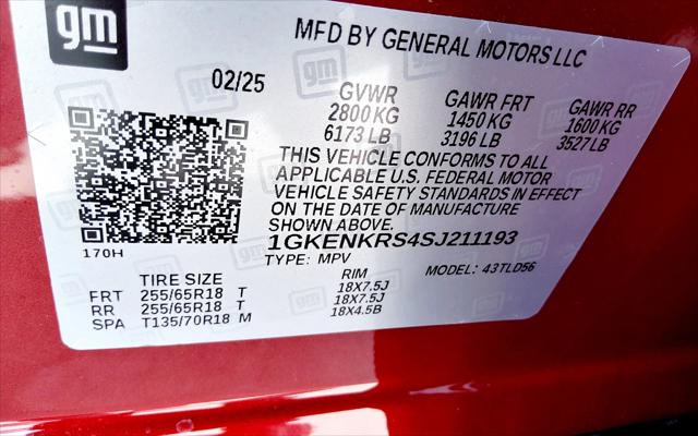 2025 GMC Acadia FWD Elevation