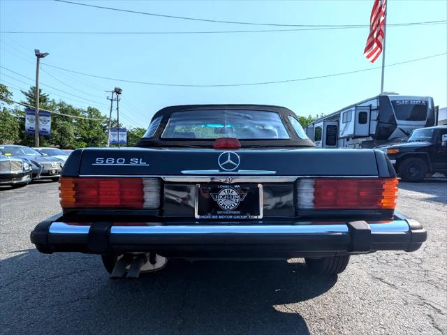 1987 Mercedes-Benz 560 SERIES 2dr Roadster 560SL