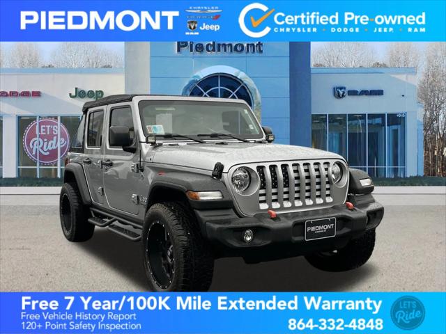 2020 Jeep Wrangler Unlimited Sport S 4X4