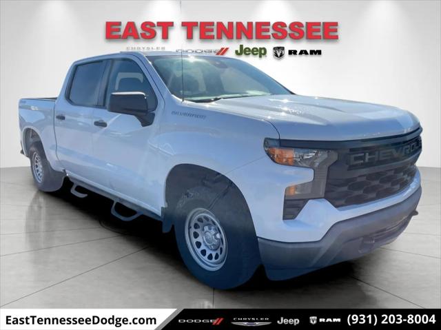 2022 Chevrolet Silverado 1500 4WD Crew Cab Short Bed WT for sale in Crossville, TN