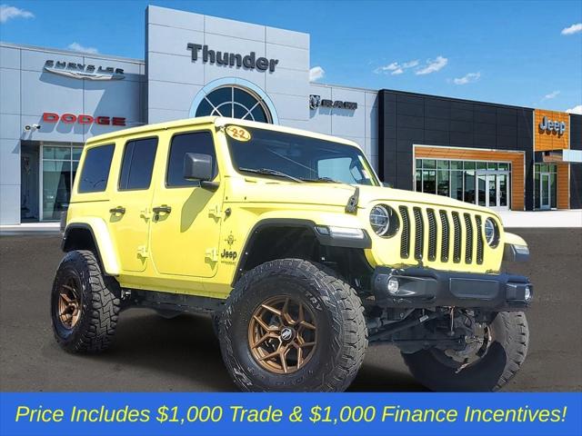 2022 Jeep Wrangler Unlimited Sahara Altitude 4x4