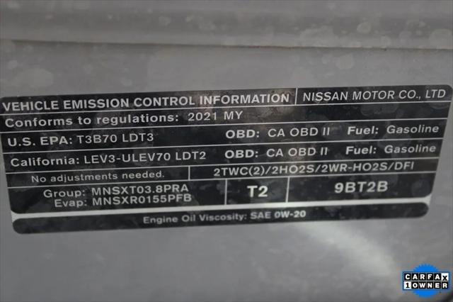 2021 Nissan Frontier Crew Cab PRO-4X 4x4
