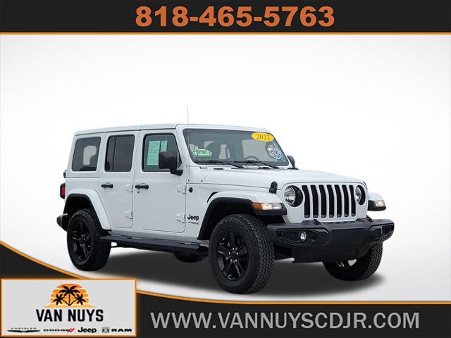 2022 Jeep Wrangler Unlimited Sahara Altitude 4x4