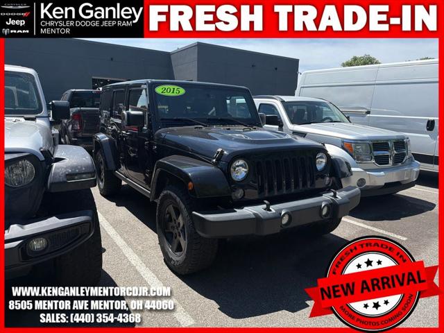 2015 Jeep Wrangler Unlimited Wrangler X for sale in Mentor, OH