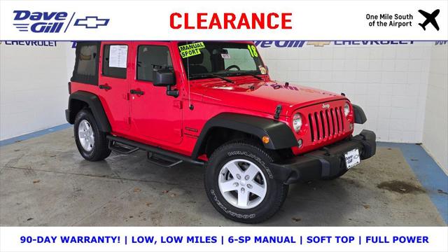 Used 2018 Jeep Wrangler JK Unlimited For Sale in Columbus, OH