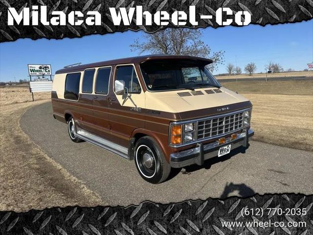 1984 Dodge Ram Van B250 3dr Extended Passenger Van for sale in Milaca, MN