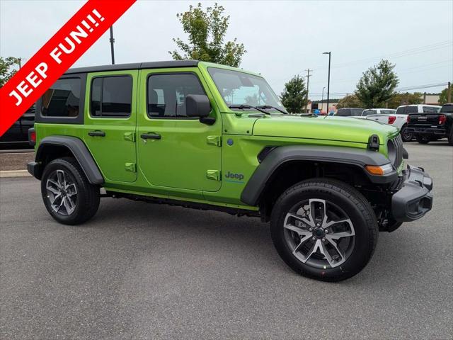 2025 Jeep Wrangler 4xe WRANGLER 4-DOOR SPORT S 4xe