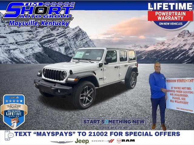 2025 Jeep Wrangler 4xe WRANGLER 4-DOOR SPORT S 4xe