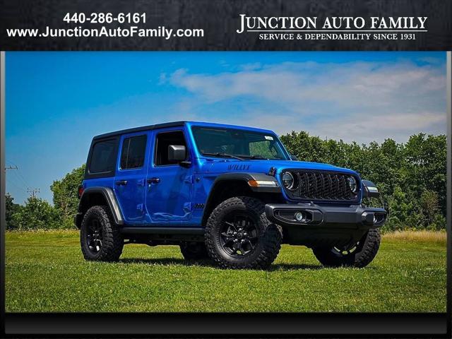 2025 Jeep Wrangler WRANGLER 4-DOOR WILLYS 2025 Jeep Wrangler WRANGLER 4-DOOR WILLYS