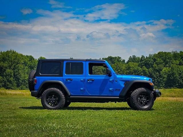 2025 Jeep Wrangler WRANGLER 4-DOOR WILLYS 2025 Jeep Wrangler WRANGLER 4-DOOR WILLYS