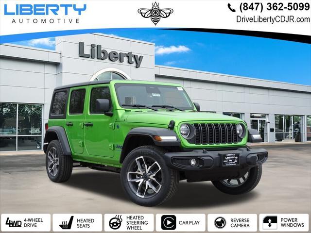 2025 Jeep Wrangler 4xe WRANGLER 4-DOOR SPORT S 4xe