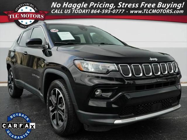 2022 Jeep Compass Limited 4x4 for sale in Moore, SC