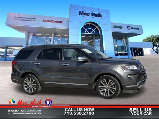 2018 Ford Explorer Platinum