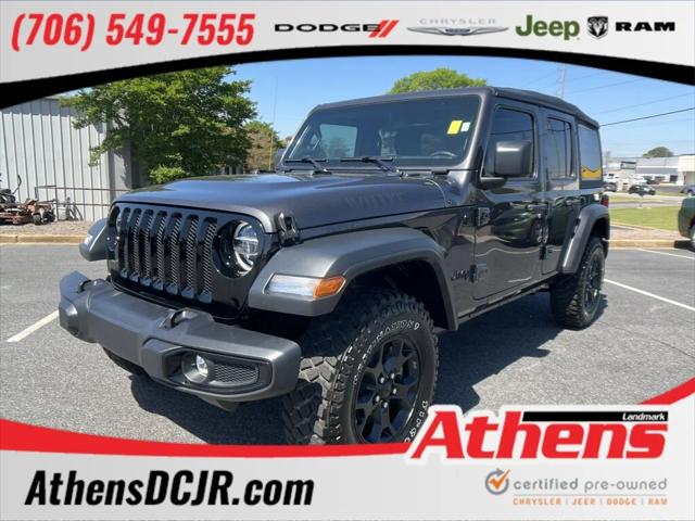 2022 Jeep Wrangler Unlimited Willys 4x4