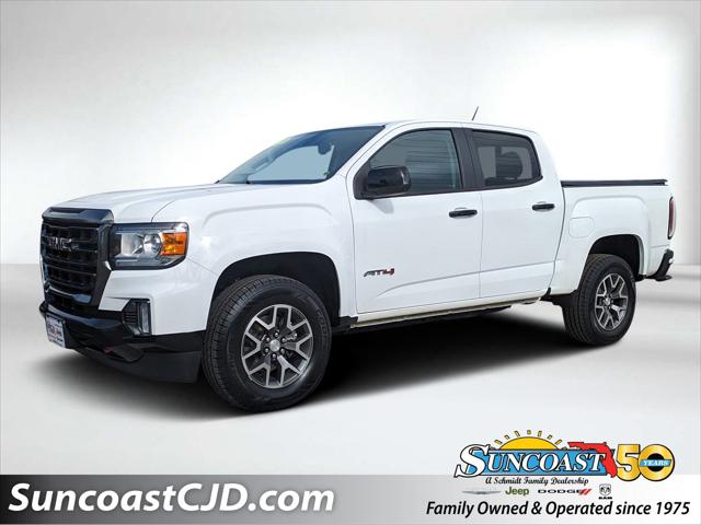 2021 GMC Canyon 4WD Crew Cab Short Box AT4 - Leather