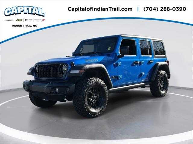 2024 Jeep Wrangler 4-Door Willys 4x4