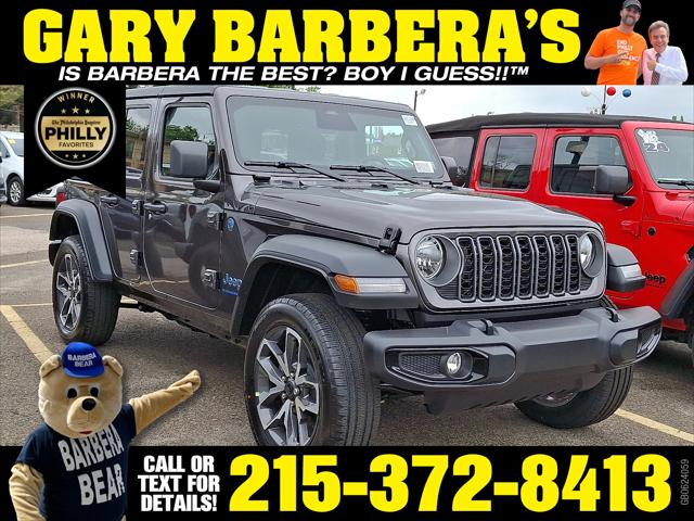 2025 Jeep Wrangler 4xe WRANGLER 4-DOOR SPORT S 4xe