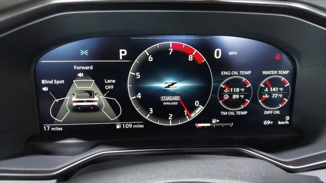 2025 Nissan Z Performance Automatic Transmission