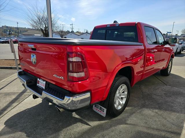 2019 Ram 1500 Laramie Crew Cab 4x4 6'4" Box