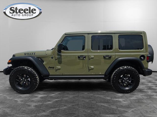 2025 Jeep Wrangler WRANGLER 4-DOOR WILLYS 2025 Jeep Wrangler WRANGLER 4-DOOR WILLYS