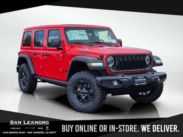 2025 Jeep Wrangler WRANGLER 4-DOOR WILLYS 2025 Jeep Wrangler WRANGLER 4-DOOR WILLYS