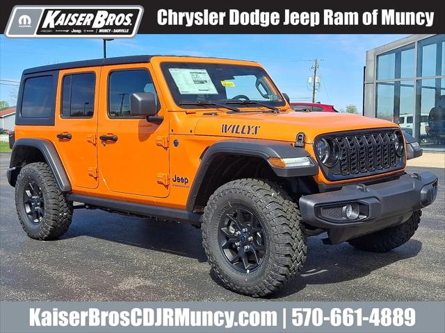 2025 Jeep Wrangler 4xe WRANGLER 4-DOOR WILLYS 4xe