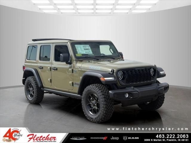 2025 Jeep Wrangler 4xe WRANGLER 4-DOOR WILLYS 4xe