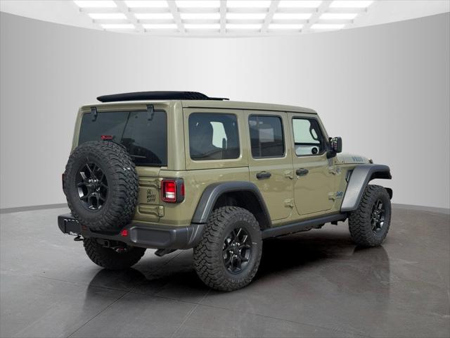 2025 Jeep Wrangler 4xe WRANGLER 4-DOOR WILLYS 4xe