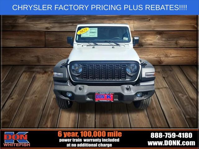 2025 Jeep Wrangler WRANGLER 4-DOOR SPORT 2025 Jeep Wrangler WRANGLER 4-DOOR SPORT