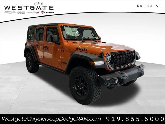 2025 Jeep Wrangler 4xe WRANGLER 4-DOOR WILLYS 4xe