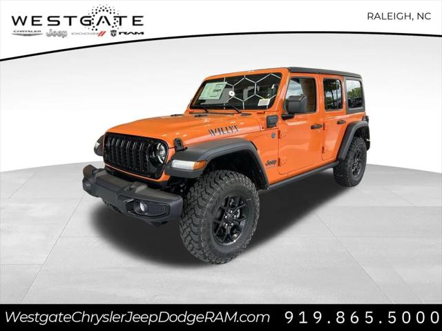 2025 Jeep Wrangler 4xe WRANGLER 4-DOOR WILLYS 4xe