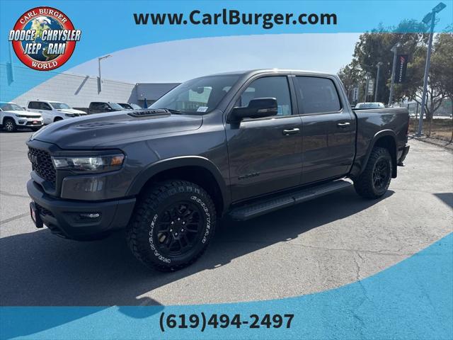 2025 RAM Ram 1500 RAM 1500 REBEL CREW CAB 4X4 57 BOX