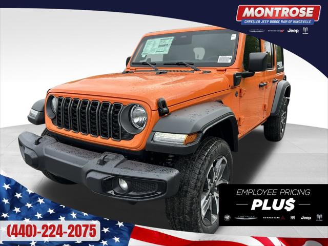 2025 Jeep Wrangler 4xe WRANGLER 4-DOOR SPORT S 4xe