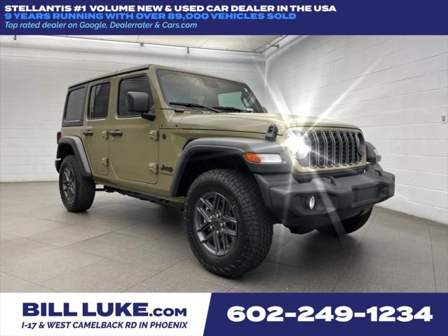 2025 Jeep Wrangler WRANGLER 4-DOOR SPORT S