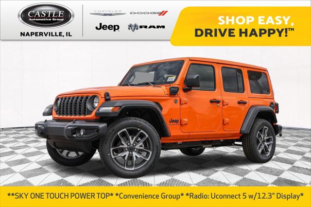 2025 Jeep Wrangler 4xe WRANGLER 4-DOOR SPORT S 4xe