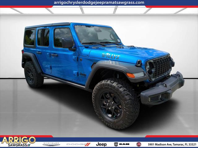 2025 Jeep Wrangler 4-Door Willys 4x4