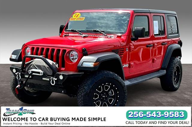 2018 Jeep Wrangler Unlimited Sport S 4x4