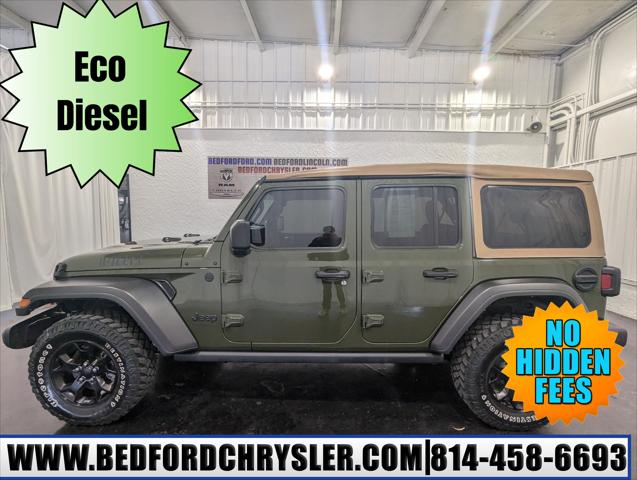 2022 Jeep Wrangler Unlimited Willys 4x4 2022 Jeep Wrangler Unlimited Willys 4x4