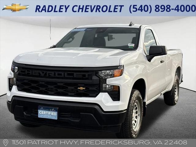 2024 Chevrolet Silverado 1500 2WD Regular Cab Long Bed WT for sale in Fredericksburg, VA