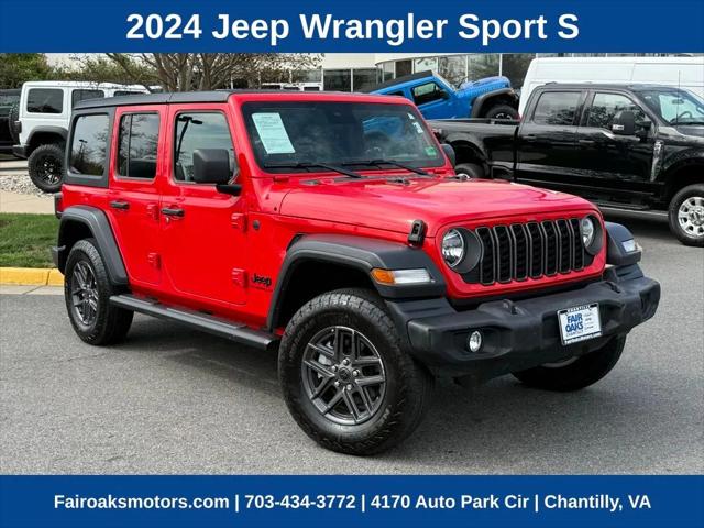 2024 Jeep Wrangler 4-Door Sport S 4x4