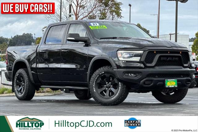 2021 RAM 1500 Rebel Crew Cab 4x4 57 Box