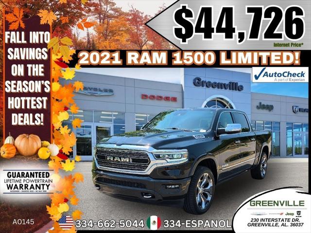 2021 RAM 1500 Limited Crew Cab 4x4 57 Box
