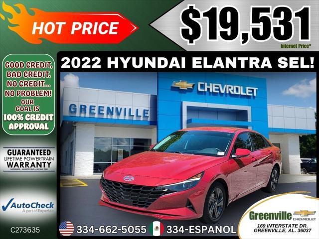 2022 Hyundai Elantra SEL