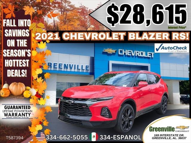 2021 Chevrolet Blazer FWD RS 2021 Chevrolet Blazer FWD RS