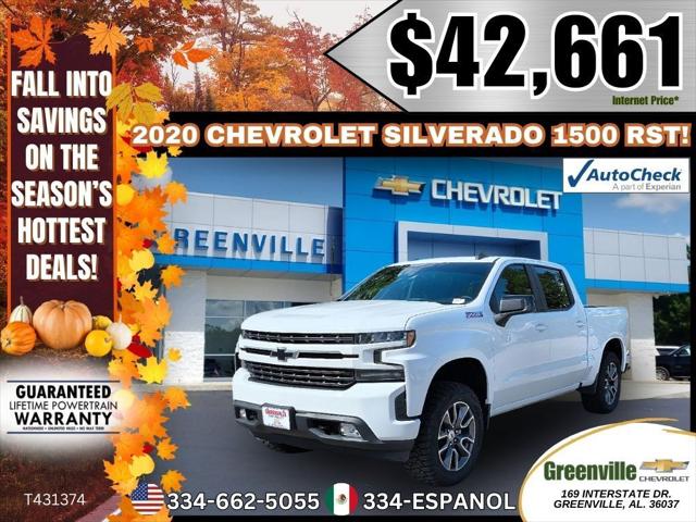 2020 Chevrolet Silverado 1500 4WD Crew Cab Short Bed RST