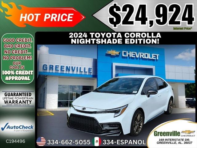 2024 Toyota Corolla Nightshade Edition