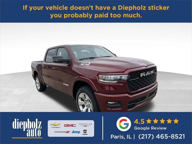 2025 RAM Ram 1500 RAM 1500 BIG HORN CREW CAB 4X4 57 BOX