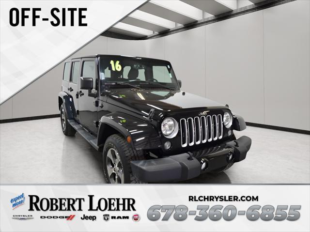 2016 Jeep Wrangler Unlimited Sahara